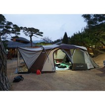 콜맨 코쿤 2 우레탄창 3면 전실 확장 거치식 윈터캠핑, 스모그TPU