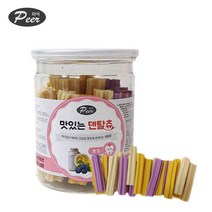 강아지 치아건강 덴탈 스틱 껌 혼합 진돗개 리트리버 허스키 도베르만, 1개