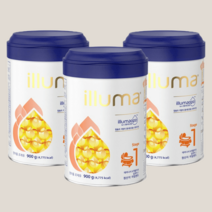 일루마 1단계분유 프리미엄 분유 신생아 900gX3통, 1단계 분유 900g 3통
