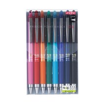 파이롯트 지워지는 펜 프릭션볼 포인트 노크 0.4mm 8색 세트