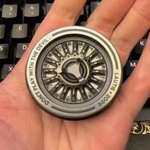 피젯스피너 고급 메탈 핑거 중고 럭키 턴테이블 카니발 복합 책상 자이로 장난감, 2.zirconium