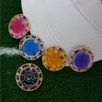 골프 큐빅 수평볼마커 5종세트, 5종