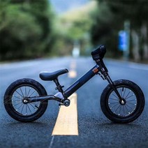 초경량 12 인치 푸시 밸런스 자전거 2 ~ 6 세용 어린이 자전거 라이딩 베이비 워커 스쿠터 노 페달 사전 자전거를 타는 법을 배우십시오, Black_12 inch