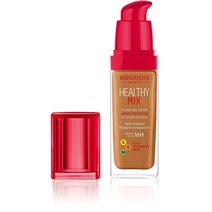 Bourjois Healthy Mix 피로 방지 미디엄 커버리지 리퀴드 파운데이션 5 로즈 아이보리 30ml, 59 Amber