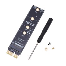 FWT M.2 NVME-PCIE X1 SSD 어댑터 M 키 인터페이스 변환기 카드 최대 속도, 1개