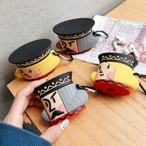 에어팟 1세대 2세대 3세대 프로 왕 왕비 케이스, 옐로우, 에어팟프로