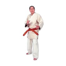 일본 주짓수 도복 Unbleached 싱글 직조 유도 GI 유니폼