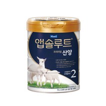 앱솔루트 프리미엄 산양 분유 2단계(6-12개월) 750g 3캔