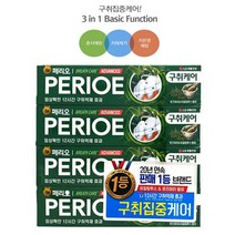 유니크앤몰 LG페리오 브레쓰케어 어드밴스 치약 4P 구취케어 로즈마리유칼립투스, 1set