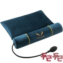 메밀 경추 베개 일자목 목편한 꿀잠 휴면 거북목 원통, 그레이 메밀베개 에어백