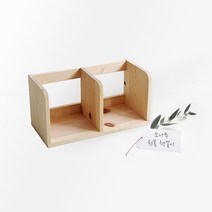 초록나무 소나무 원목 책꽂이 /책장 책장 수납선반 레드파인, 소나무 원목 책꽂이 400(소)