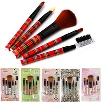 A2Z몰 메이크업 브러쉬 5종세트 5가지 디자인 화장솔, 체크