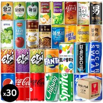 [막스] 190ml 30입 미니 캔음료 음료수 골라담기 사무실간식 캔콜라 사이다 업소용 도매, 차 혼합 음료, 65.서편제 헛개차 175ml 30입