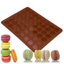 실리콘 초콜릿몰드 베이킹몰드 30 캐비티 마카롱 매트 논스틱 몰드 페이스트리 케이크 초콜릿 메이커 베이크웨어 주방 베이킹 액세서리