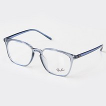 레이벤 RB7185F 동얀인핏 아메카지 고급 사각 튼튼한 남자여자 기본 안경