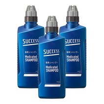 석세스 Success 메디케이티드 샴푸 400ml 3팩