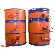 가열 드럼통 보온 히팅 난방 가열기 동파 방지 히터, 200L 174x12 1000w 노브온도조절