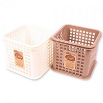 책장바구니(set)소나기 팬시바스켓2호(색상랜덤)13x13x11cm 5개 볼가 누빔 콘티박스, 1