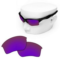 오클리 호환 교체렌즈 OOWLIT-오클리 하프 재킷 2.0 XL OO9154 선글라스용 편광 교체 렌즈, 07 Purple Mirror