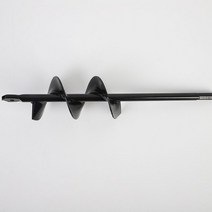 구굴기 항타기 미니굴삭기 땅파는드릴 전동 공구 화분 용 4mm 5mm 6mm 직경 정원 나선형 드릴 비트 1 개, 02 5x22cm