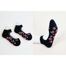 채우다 상점 아름다운 장미 스트랩덧신 벗겨지지않는덧신 양말 페이크삭스 발목양말 샌들양말 끈덧신