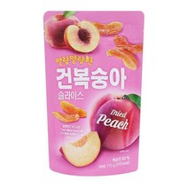 말랑말랑한 건복숭아 슬라이스 110g 460788