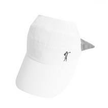 PGA TOUR&LPGA 여성 린넨 하프커버 캡S(L215AP502P), WHITE