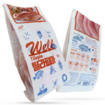 [수산서원]틸라피아 1kg 총 6~7팩 가시없는 다이어트 순살 생선 고단백질(마리당 20g 이상) 닭가슴살 대체, 1개