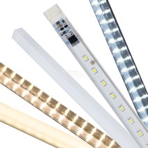 하이전구 220V 직결용 LED바 간접무드등 투명 불투명 600mm 1200mm, 1개, 전구색 투명 1200mm