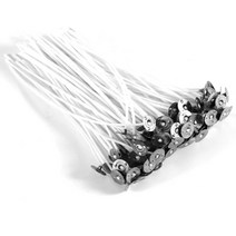 양초 심지 50개 10cm DIY 캔들 코어 향초 제작 테라피 공방 용품