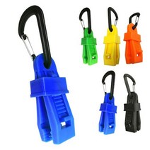 261224 PCS 큰 크기 텐트 캐노피 Windproof Carabiner 후크와 버클 클립을 고정 야외 캠핑에 대 한 천막 바람 로프 클램프, Orange 24PC