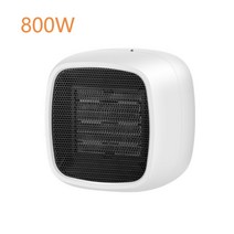 소형전기난로 800W 전기 히터 110/220V 방 난방 따뜻한 PTC 휴대용 공간 겨울 기계 데스크탑, 02 800W White_02 EU