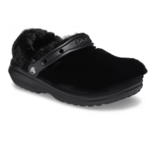 (국내매장판) 크록스 클래식 퍼 슈어 클로그 신발 블랙