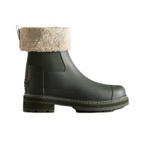 HUNTER WOMEN REF 스티치 세르파BOOT 겨울 부츠 Arctic Moss 그린 Matte New