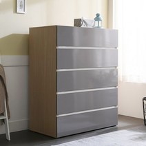 네시스 덴크 광폭 5단 서랍장 1000 WL149, 네츄럴