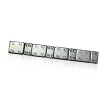 카박사 휠납1줄 5x10 밸런스납 붙이는납 접착식납 타이어납 테입식 휠발란스납 발란스납 휠발란스 얼라이먼트 한줄낱개 접착납, 1줄