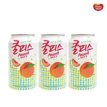 동원 쿨피스 복숭아맛 350ml x 12캔, 단품, 단품