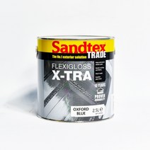 Sandtex 산텍스 유성 하이그로시 2.5L (실내 및 외벽도장), White(유광)