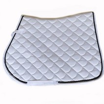 103765 안장 패드 땀 서랍 종합 승마 쿠션 경쟁 장애물 댄스 용품, 하얀색