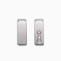 네오스윙 스퀘어실버 메탈 OTG메모리제작 USB판촉물, 16GB