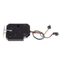 DC 12V 전자기 자물쇠 전기 마그네틱 도어 잠금 제어 파일 캐비닛 택배 서랍 사물함, [01] WHITE