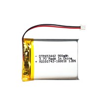 [리튬폴리머] DTP 653442 3.7V 900mAh, 1개
