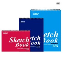 5절 전문가용 스케치북 색상랜덤 430x310 17매 1EA, 없음