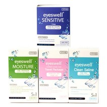 eyeswell 아이즈웰 렌즈 세정액 4종 시리즈 다목적 보존액 여행용세트 식염수 센스티브액, 4.센스티브액(습윤제)