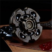 피젯토이 푸시슬라이더 스피너 T-MAX 구속 핑거팁 메탈 핑거 감압 장난감 블랙 테크놀로지 트렌드 플레이, Brass 125g