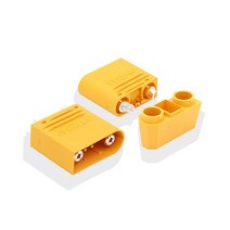 10pcs XT120 60A 대전류 플러그 Lipo 배터리 연결 어댑터 컨트롤러 조인트 커넥터 RC 드론 용 신호 핀 포함, 02 10pc Male