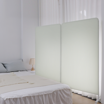 1분조립 쿠스쿠스 노르딕 멀티 이동식 파티션 행거 M / 폭80cmx높이150cm 사무실 가림막 칸막이 인테리어 가벽 공간분리 철제 민트 조립식, M2단_베이지_HPSB-0002_(160cm)