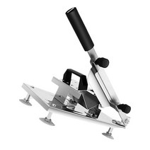 후지육절기 족발써는기계 육절기 고기세절기 절단기 범용 가정용 고기 슬라이서 햄 슬라이스 도구 야채, 01 17x33cm