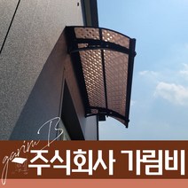 캐노픽스 550x1200 차양 접이식어닝 창문 비막이 어닝만들기 테라스 소형조립식창고, 검정틀 그린렉산
