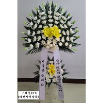 유성 한가족요양병원장례식장 오브제화환 신화환 영안실 근조3단화환[대전지역 상품]